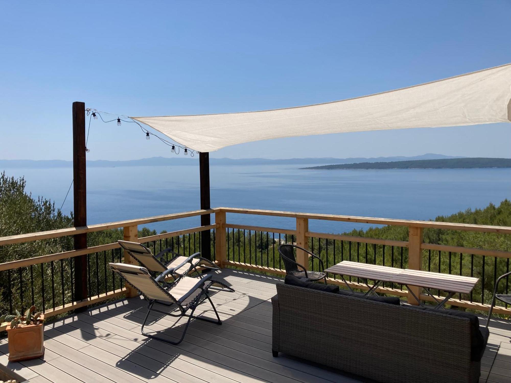 Vila Sea View Eco House With Private Pool, 250m To - Falcon View Hvar